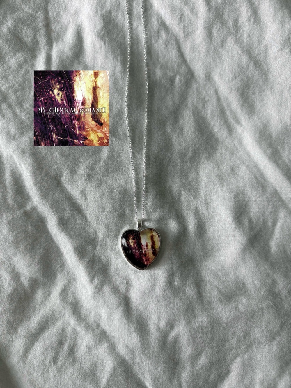 my chemical romance bullets necklace